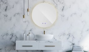 Okrúhle zrkadlo SMART 60 cm - s LED podsvietením a vyhrievaním