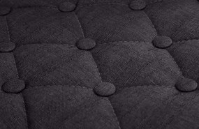 Kreslo Dublin - látka - Čierna