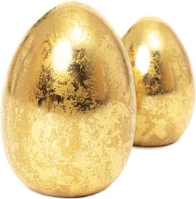 Veľkonočná dekorácia DESO zlaté vajíčko 845944