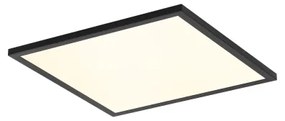 Brilagi - LED Stropné svietidlo SLIMFRAME LED/25W/230V 30x30 cm čierna