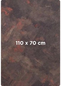 COMPACT 12 METALIC OXID - STOLOVÁ DOSKA 110x70 cm