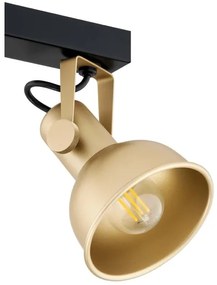 Argon 7144 - Bodové svietidlo LENORA 2xE14/7W/230V zlatá/čierna