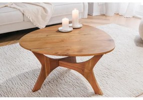 Konferenčný stôl Arch 43739 70x70cm Drevo Acacia  - Komfort-nábytok