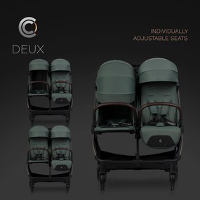 Športový kočík pre dvojčatá Cavoe DEUX Laura