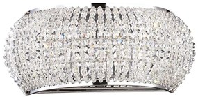 Ideal Lux - LED Krištáľové nástenné svietidlo PASHA 3xG9/3W/230V lesklý chróm