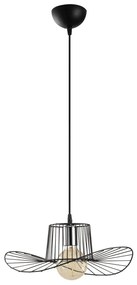 Závesné svietidlo Tel III čierne