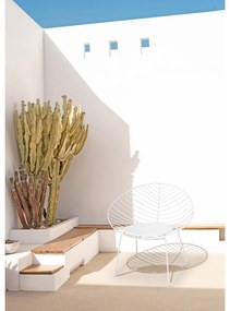 Súprava 2 bielych záhradných stoličiek Bonami Selection Coco