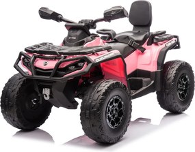 LEAN CARS Štvorkolka Can Am Outlander 4x4 DK-CA005 Svetlo ružová