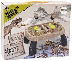 LEAN TOYS Arkádová hra – Buchni Dinosaura, stolík