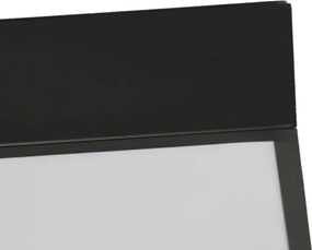 LED stropné svietidlo LED/340W/230V 3000/4000/6500K 100x100 cm čierna