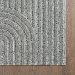Ayyildiz, Behúň Art 1121 Silver, 80x250, šedá, obývacia izba