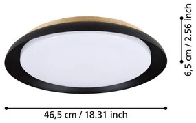 Eglo 900857 - LED Stropné svietidlo PENJAMO LED/20W/230V