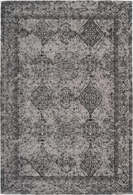 XXXLutz PLOCHO TKANÝ KOBEREC, 80/150 cm sivá, čierna - Online Only bytové doplnky - 005937112601