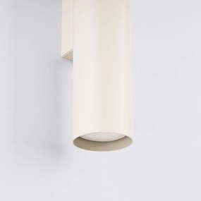 Nástenné svietidlo Lagos, 1x béžové kovové tienidlo