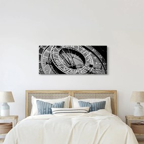 Obraz - Astronomické hodiny, Praha, Česká Republika (120x50 cm)