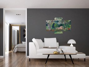 Obraz - Paul Gauguin, Te raau rahi (The Big Tree), reprodukcia (90x60 cm)