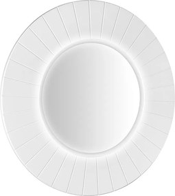 Sapho Sapho, LUMIRO STRIP guľaté zrkadlo s LED osvetlením v ráme, priemer 75cm, biela mat, LR750-3131S