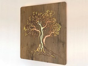 Svietiaci obraz strom Olivovník