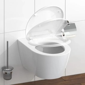 Schütte 82300-A - WC sedadlo WHITE SoftClose duroplast