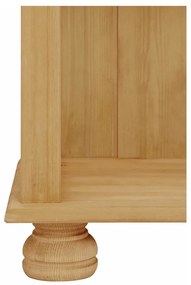 Knižnica z borovicového dreva v prírodnej farbe 70x181 cm Ella – Støraa