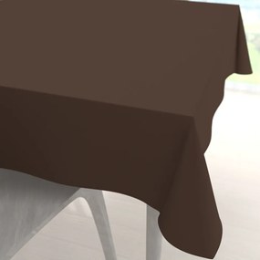 Biante Dekoračný štvorcový obrus Rongo RG-051 Hnedý 140x140 cm
