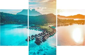 Obraz - Bora Bora (90x60 cm)