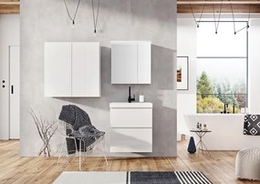Elita ElitStone, pultová doska 60x46x2,8 cm MDF HG PCV, biela lesklá, ELT-166890