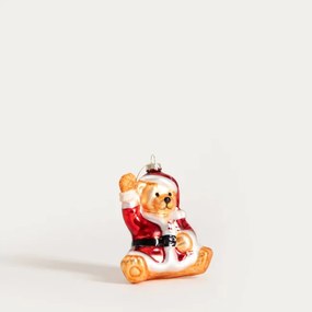 Závesná vianočná dekorácia GLASSO medvedík 751936