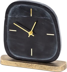 DEKORATÍVNE HODINY 107305 24X5X22CM ČIERNE