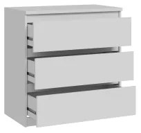 Komoda s zásuvkami MAO biela