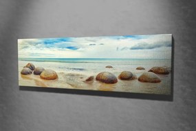 Obraz na plátne Sea stone PC022 30x80 cm