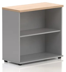 Nízka skriňa Visio LUX 80 x 38,5 x 76 cm, dub