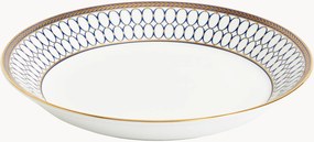 Plytký tanier z jemného kostného porcelánu Renaissance