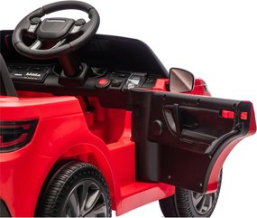 LEAN CARS Elektrické autíčko Land Rover Discovery DLS-K06 červené