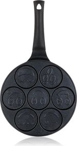 Panvica na 7 lievancov s nepriľnavým povrchom ALIVIA Smile 26 cm