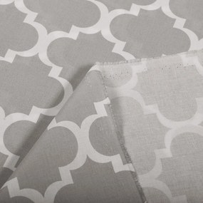 Biante Bavlnený záves Sandra SA-188 Sivé Maroko 150x190 cm