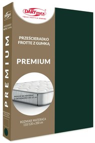 FROTÉ PRESTIERADLO PREMIUM 200X220 CM TMAVOZELENÉ