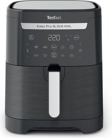 Čierna teplovzdušná fritéza Easy Fry &amp; Grill XXL EY801815 – Tefal