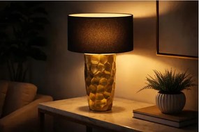 Stolová lampa 46659 Aurelia Zlatá Čierna  - Komfort-nábytok