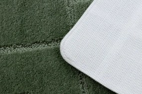 Kúpeľňový koberček SUPREME LINES línie, zelený
