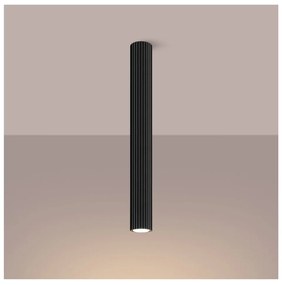 Čierne bodové svietidlo Gleam – Sollux