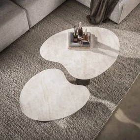 Konferenčný stôl 57-00D Ceramo 2-set 3D ceramik Taj Mahal  - Komfort-nábytok