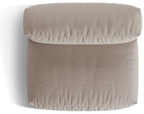 Béžový modul pohovky (stredový diel) Martina – Micadoni Home