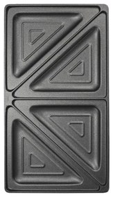 Concept SV3054 - Toustovač 3v1 700W/230V čierna