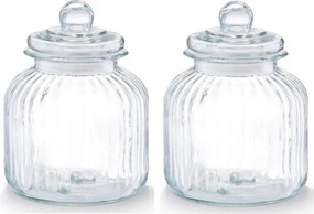 Sklenená dóza, veľký objem 2,9 l NOSTALGIA