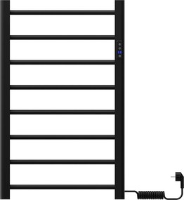 Mexen Oso, elektrické vykurovacie teleso na postavenie 910x500 mm, 200 W, čierna, W304-0910-500-00-70