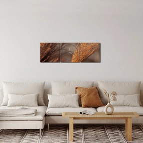 Obraz - Kortadéria (s hodinami) (90x30 cm)