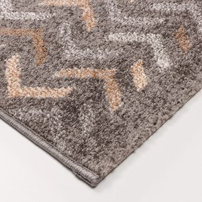 Koberec Casino dark grey/amber 120x170cm