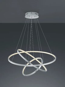 AARON | moderná závesná lampa Farba: Nikel