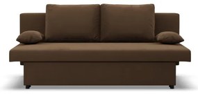 Pohovka NOLA rozkladacia, hnedá